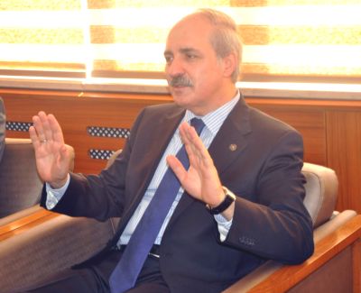 Numan Kurtulmuş Taksicilerle Buluştu