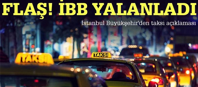 İBB’den AA Haberine Yalanlama