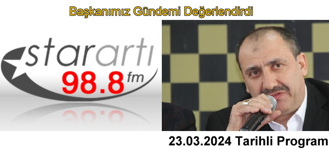 Başkanımız Seçimler Öncesi Gündemi Değerlendirdi